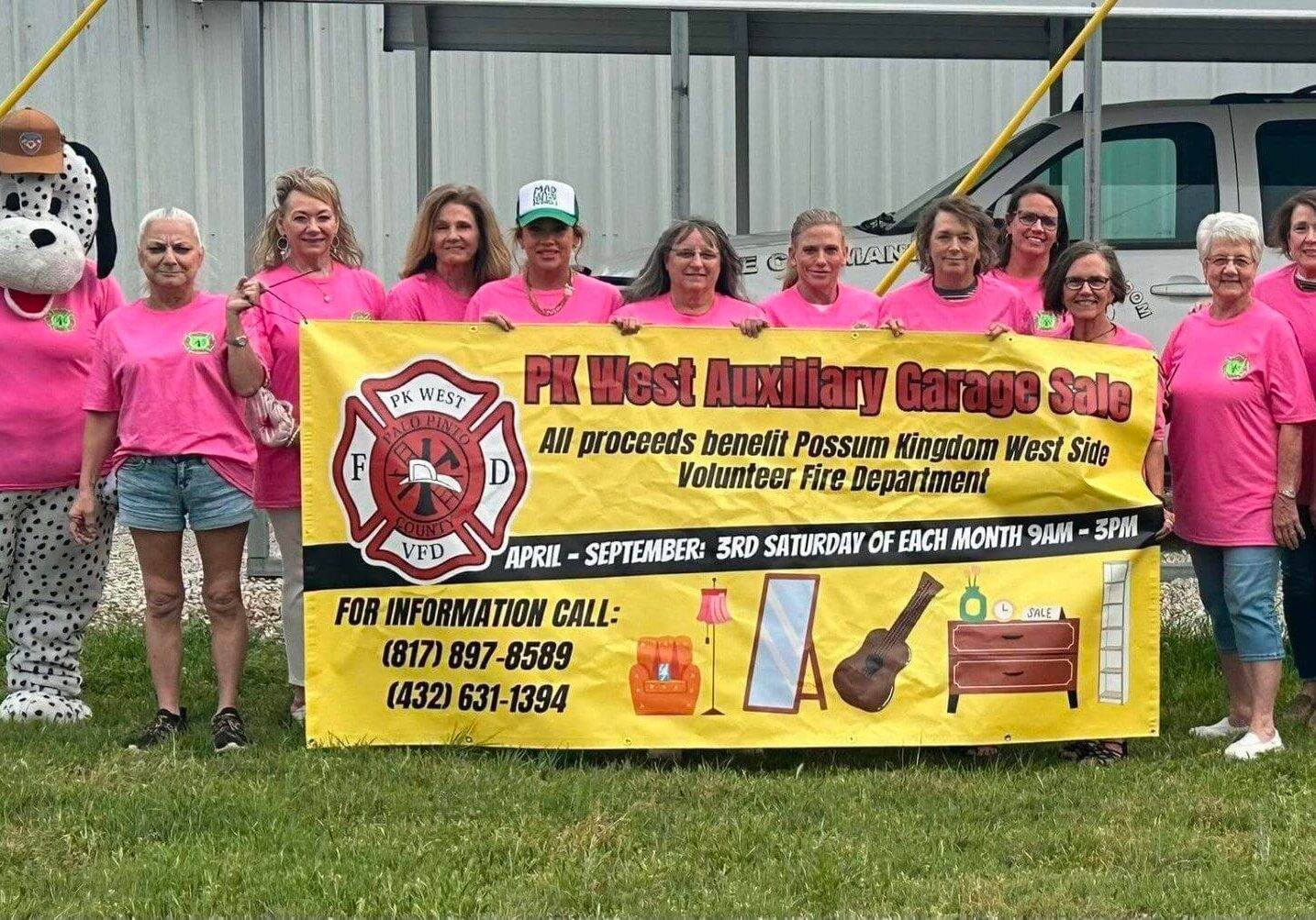 PK West Auxiliary garage sale volunteer group